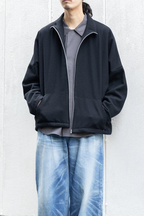 【Blanc YM】"CASHMERE ZIP JACKET"